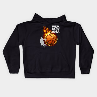 Wembanyama Basketball Amazing Gift Fan Kids Hoodie